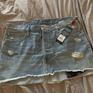 True Religion Denim Mini Skirt